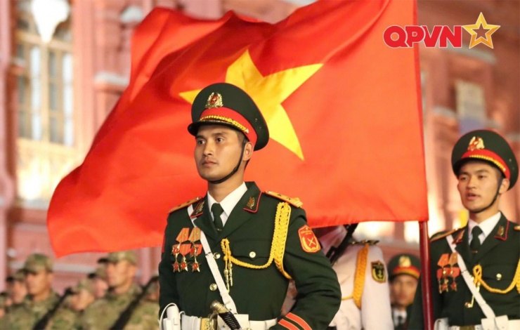 Quân nhân Việt Nam hợp luyện duyệt binh trên Quảng trường Đỏ - 1