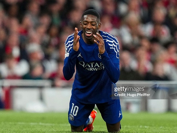 PSG trả giá đắt: Người hùng Dembele chấn thương, nguy cơ bỏ lỡ trận lượt về