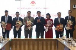 Bộ Khoa học và Công nghệ bổ nhiệm 20 cán bộ lãnh đạo