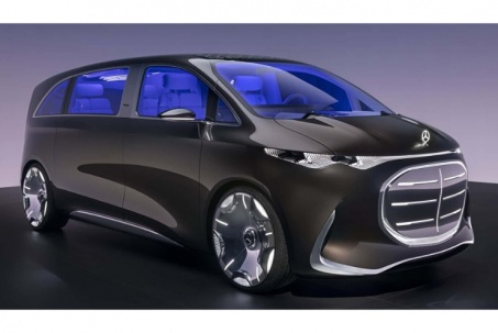Mercedes-Benz tung ảnh xe VAN ý tưởng Vision V