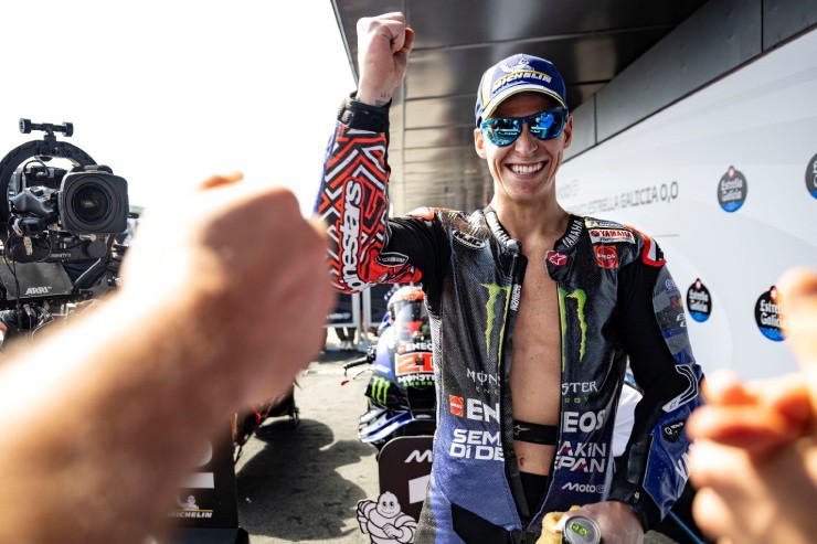 Quartararo trở lại podium sau 1 năm rưỡi