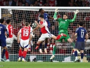 Bóng đá - Rực lửa Arsenal - PSG: &quot;Pháo thủ&quot; chơi bài cố định, Merino ghi bàn vẫn không được tính