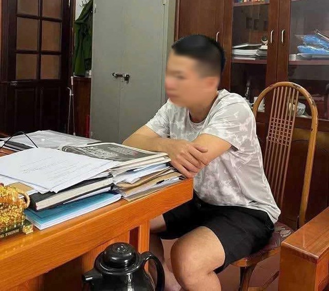 V.N.T. tại cơ quan công an