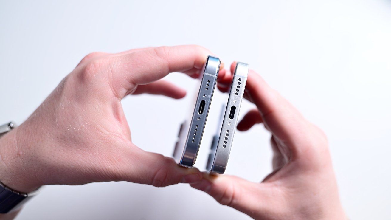 Mô hình của&nbsp;iPhone 17 Pro và iPhone 17 Pro Max.