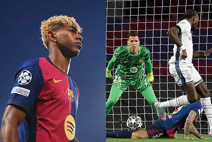 Ngỡ ngàng Thuram đánh gót lập công giây 30, Yamal độc diễn ghi bàn như Messi