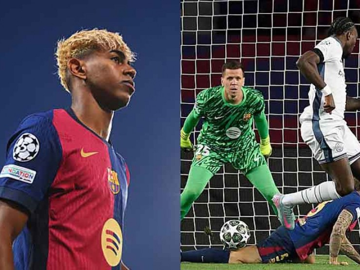 Ngỡ ngàng Thuram đánh gót lập công giây 30, Yamal độc diễn ghi bàn như Messi