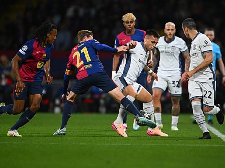 Video bóng đá Barcelona - Inter Milan: Rượt đuổi kinh điển 6 bàn, chờ kịch hay lượt về (Champions League)