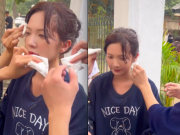Hậu trường cảnh nữ chính 'Cha tôi người ở lại' bị ném 100 quả trứng vào người