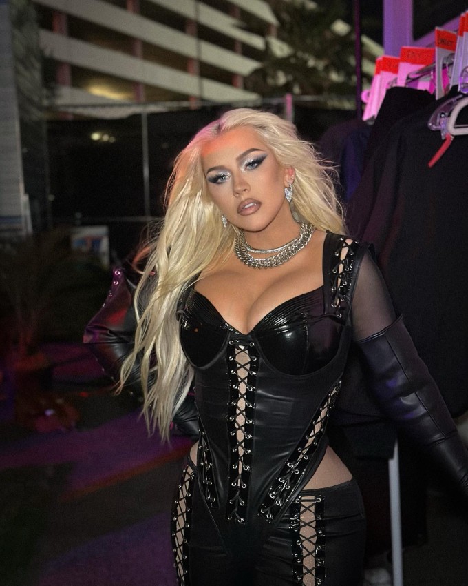 Ngoại hình Christina Aguilera vào năm 2023.