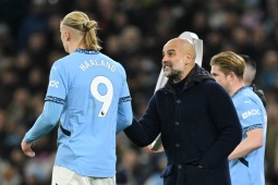 Tin mới nhất bóng đá sáng 2/5: Pep Guardiola tiết lộ thời điểm Haaland tái xuất