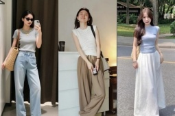 Mẫu áo tưởng chỉ dành cho mùa lạnh bất ngờ gây sốt ngày hè:  " Vũ khí "  hack tuổi, tăng vẻ dịu dàng và thanh lịch