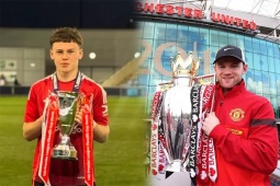 Con trai Rooney & amp; U15 MU hạ gục Man City, " hổ phụ sinh hổ tử "
