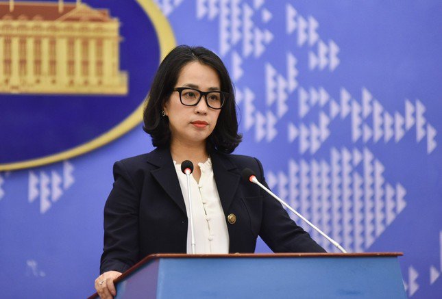 Người Phát ngôn Bộ Ngoại giao Phạm Thu Hằng. Ảnh: Mofa