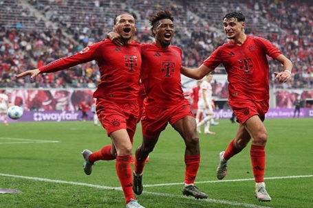 Video bóng đá Leipzig - Bayern Munich: "Rơi vàng" phút 90+5, Kane mừng hụt (Bundesliga)