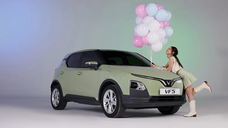 Giá xe điện VinFast VF 5 tháng 5/2025, lăn bánh 0% phí trước bạ - 3