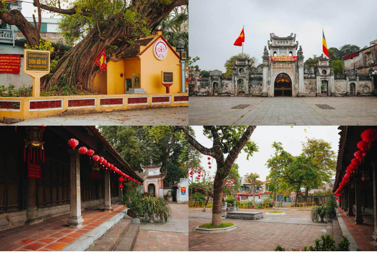 Chùa Bối Khê là một trong những chùa cổ nhất ở tỉnh Hà Tây (cũ). Ảnh: Nguyễn Hồng Sơn