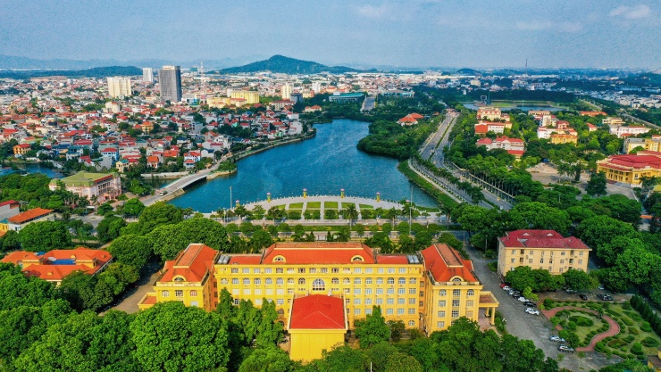 Trụ sở tỉnh Vĩnh Phúc. Ảnh: Hoàng Hà