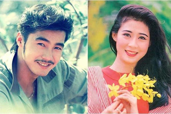 Hình ảnh cặp sao phim Phạm Công Cúc Hoa thời trẻ.