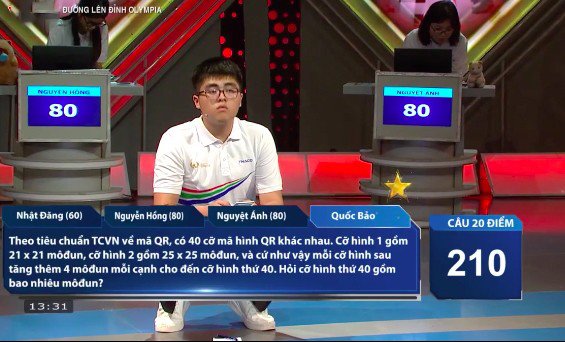 Quốc Bảo liên tục tăng khoảng cách điểm số với những người cùng chơi.