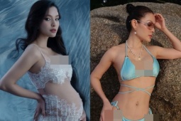 Phương Trinh Jolie diện bikini khoe eo săn chắc sau ít tháng sinh con