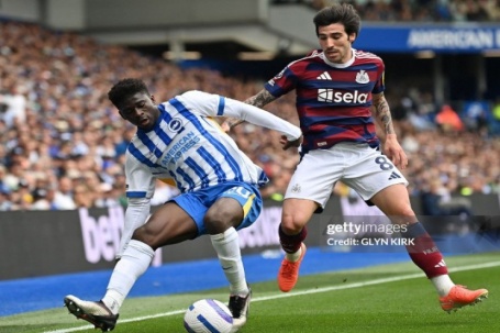 Video bóng đá Brighton - Newcastle: Thoát hiểm cuối trận, lỡ dịp vào top 3 (Ngoại hạng Anh)