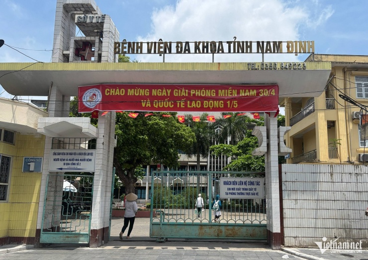 Bệnh viện Đa khoa tỉnh Nam Định.