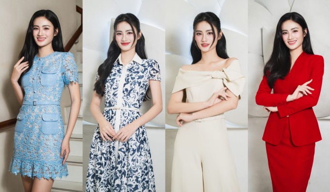 Ý Nhi chọn phong cách thanh lịch dự định mang đến Miss World.