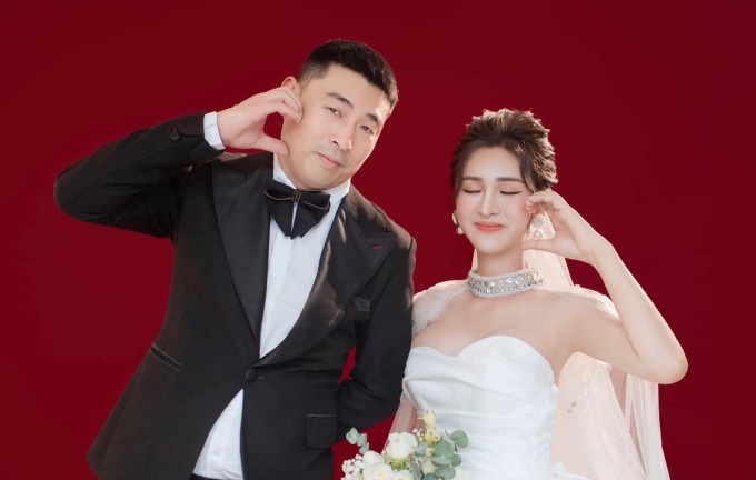 Hương Giang và chồng, anh Ma Xian Chuan. Ảnh: Nhân vật cung cấp