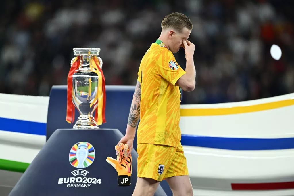 Pickford lỡ hẹn với chức vô địch EURO 2024