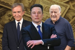 Elon Musk tái lập ngôi vương giàu nhất thế giới, ai tụt hạng?