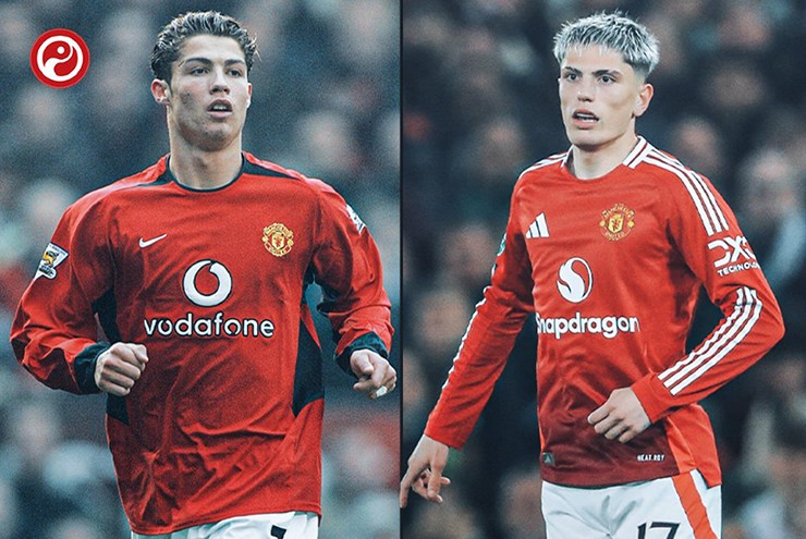 Garnacho chỉ còn cách kỷ lục của Ronaldo đúng 1&nbsp;lần góp dấu giày