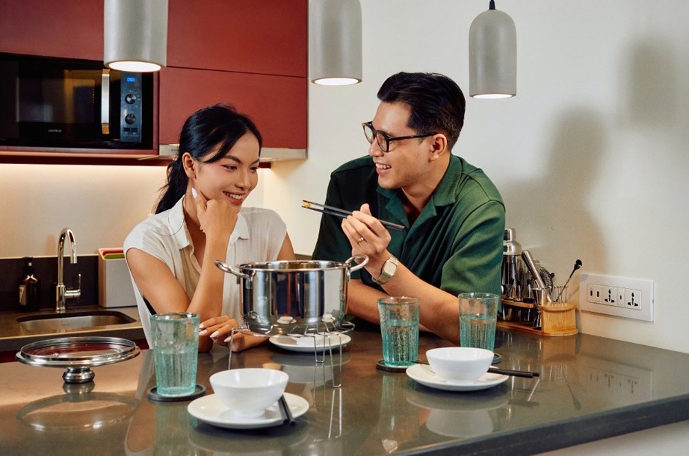 Căn hộ dịch vụ đầy đủ tiện nghi Wink Live© Serviced Residences Hải Phòng