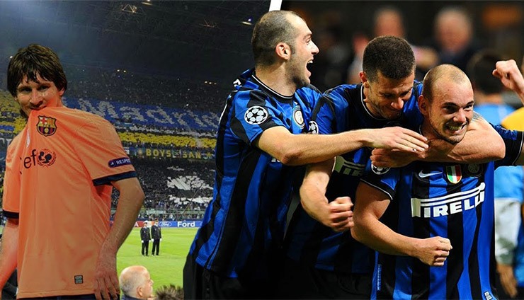 Inter Milan bước đầu khẳng định đẳng cấp ở mùa giải 2009/10 bằng việc đánh bại Barcelona, đội khi đó là đương kim vô địch Cúp C1