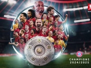 Bayern Munich CHÍNH THỨC vô địch Bundesliga: Harry Kane ăn mừng hứng khởi