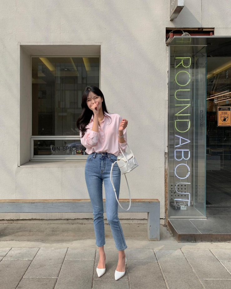 4 kiểu quần jeans "hack" dáng cực đỉnh cho người thấp: Tỷ lệ cơ thể chuẩn chỉnh chỉ trong tích tắc - 6