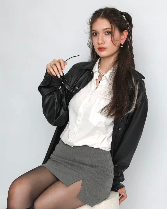 Hình ảnh mới nhất của Thanh Giang nhận nhiều lời khen từ dân mạng, nhiều người cho rằng cô sở hữu vẻ đẹp lai Nga hài hòa.