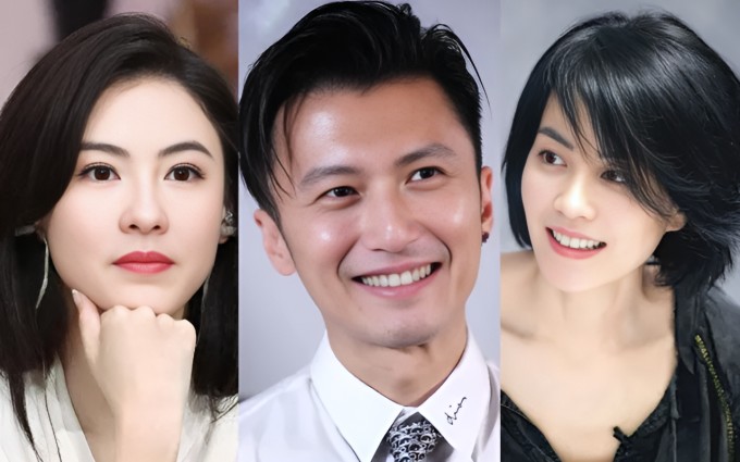 Hai người phụ nữ quan trọng trong cuộc đời Tạ Đình Phong: Trương Bá Chi và Vương Phi. Ảnh: Weibo