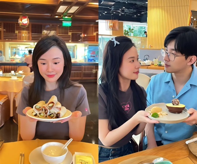 Midu và ông xã đại gia được khen như cặp sinh viên 'thanh xuân vườn trường'.