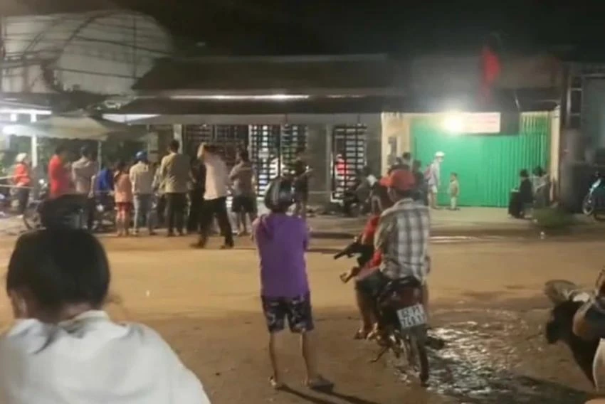 Khu vực nơi bác sĩ C khám chữa bệnh. Ảnh: CTV