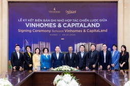 Vinhomes và Capitaland Development hợp tác chiến lược toàn diện trong lĩnh vực bất động sản