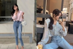 4 kiểu quần jeans  " hack "  dáng cực đỉnh cho người thấp: Tỷ lệ cơ thể chuẩn chỉnh chỉ trong tích tắc