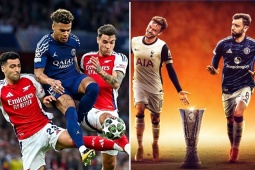 Arsenal chơi tất tay đấu PSG, tranh cãi MU không xứng dự Cúp C1 dù đoạt Europa League (Clip 1 phút)