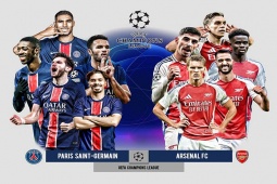 Dự đoán tỷ số Cúp C1, PSG - Arsenal:  " Pháo thủ "  rơi thế khó, liệu có phép màu ở Paris?