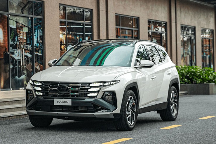 Hyundai Tucson ghi nhận mức tăng trưởng tốt.