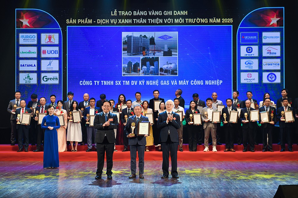 Máy hóa hơi không dùng điện Gastech – Top 20 sản phẩm xanh 2025