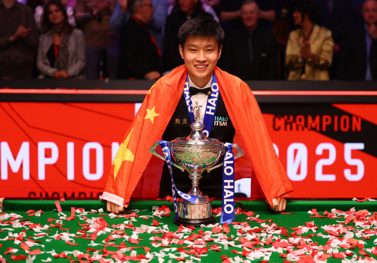 Zhao Xintong vô địch snooker thế giới ở tuổi 28