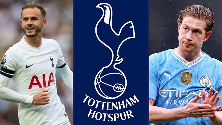 Maddison (bên trái) có thể thay thế De Bruyne