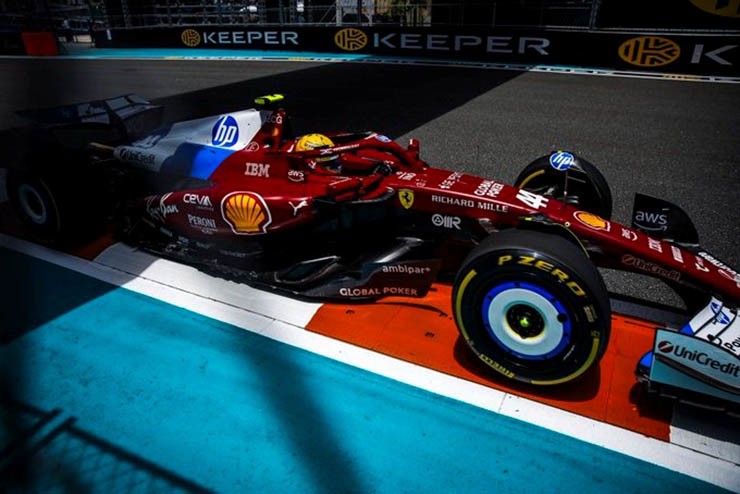 Ferrari có kết quả thất vọng ở Miami