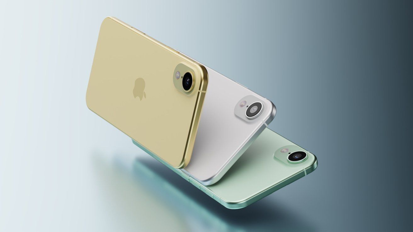 Ảnh concept iPhone siêu mỏng.