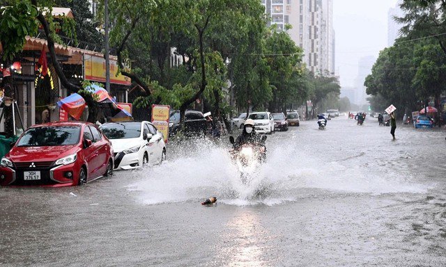 Cuối tuần không khí lạnh gây mưa diện rộng.